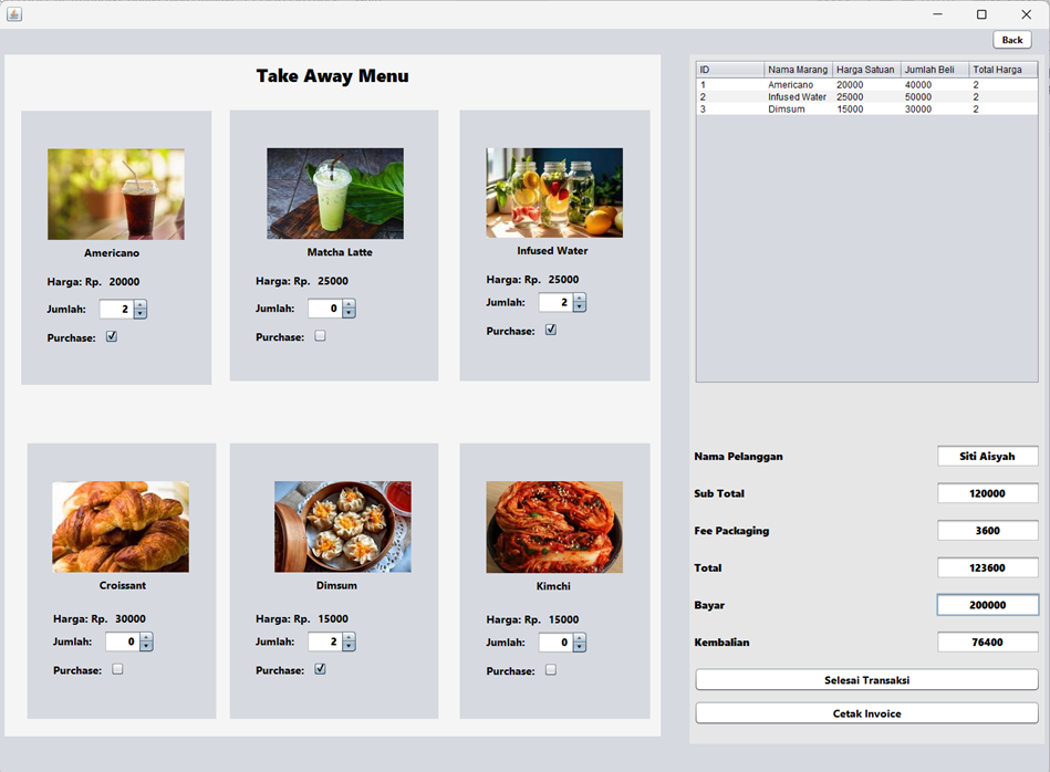 Restaurant System